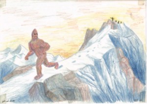 Yeti Snowman Himalaya