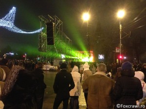 Concert foc artificii Iasi Revelion 2014