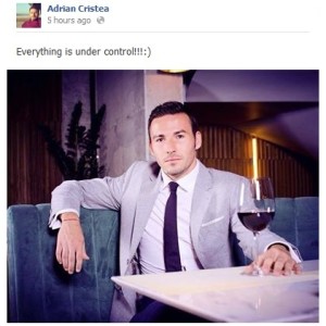 Adrian Cristea pahar vin