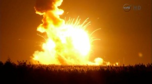 Antares racheta explozie