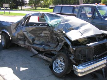 accident auto masina distrusa