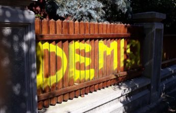 gard dragnea vandalizat demisia