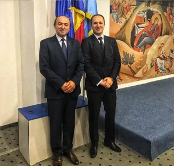Tudorel Toader si fiul Alexandru Ionut (foto: Facebook)
