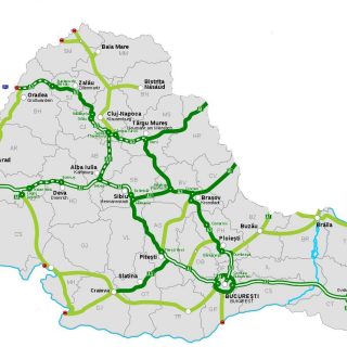 Autostrazi Romania fara Moldova