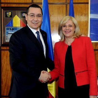 Corina Cretu Victor Ponta